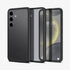 ACS07292 - Galaxy S24 Ultra Case Ultra Hybrid in Crystal Clear showing the back